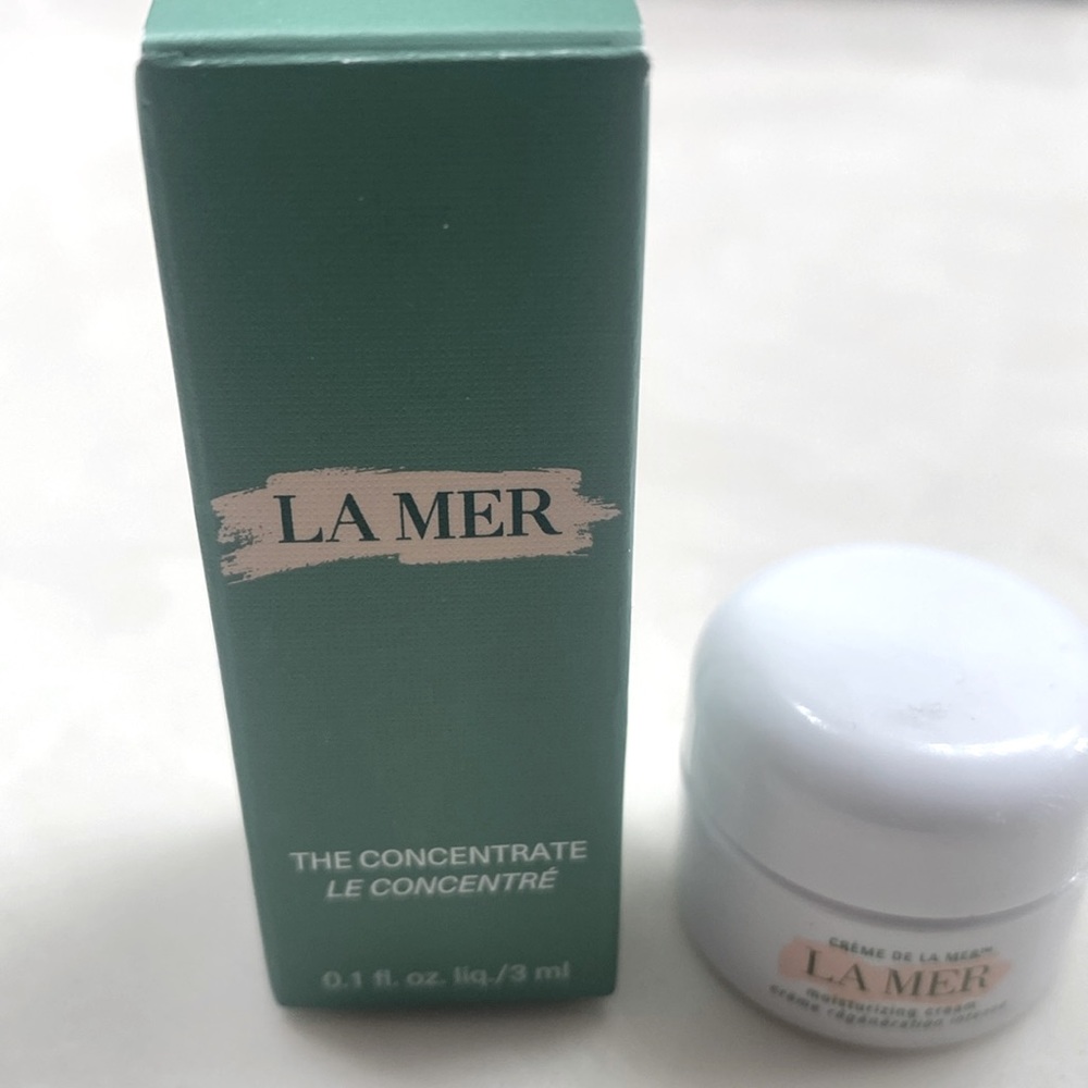 La Mer Moisturizing Cream & The‎ Concentrate, New
